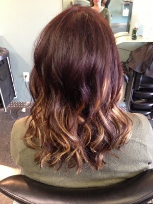 Chocolate Ombre (after)