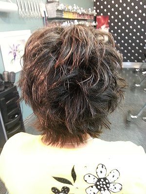 Before and After - Vibe Hair Studio